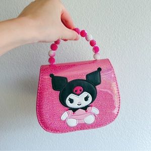 Pink Kuromi Sparkly Mini Purse